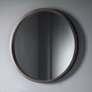 Manhattan Contemporary Charcoal Mirror – Modern Rectangular Design